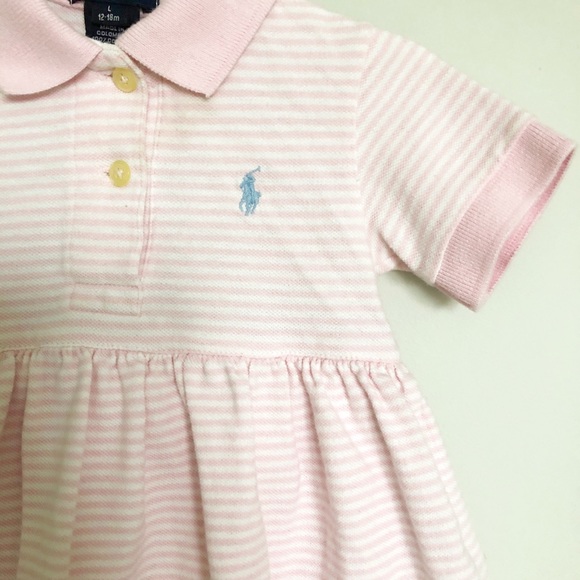 Ralph Lauren Pink Polo Dress - Picture 3 of 5